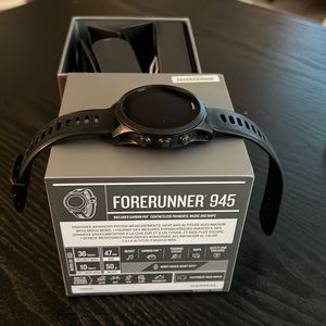 Garmin Forerunner 945 watch.